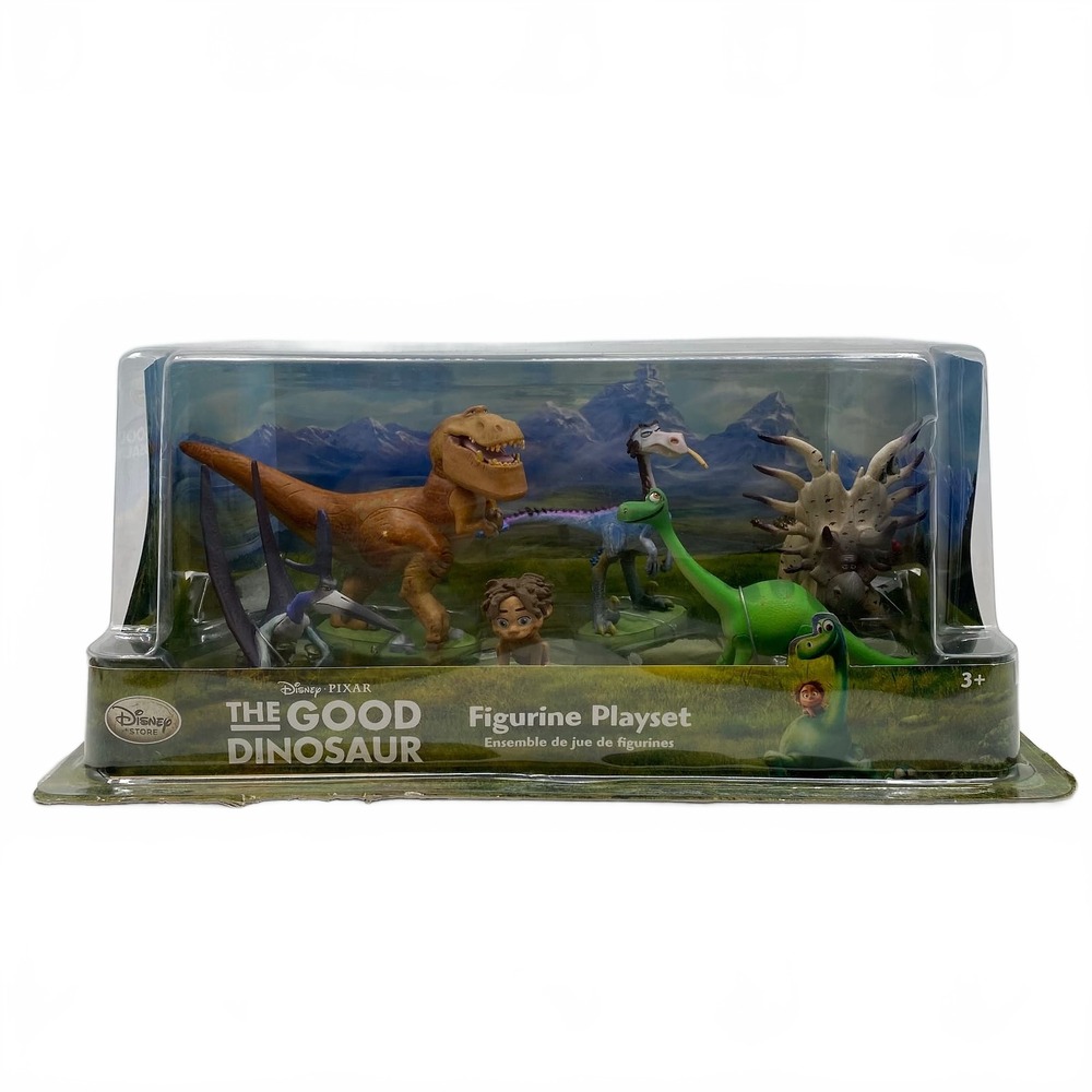 Disney Green The Good Dinosaur Collectible Figurine Set | OS Regular